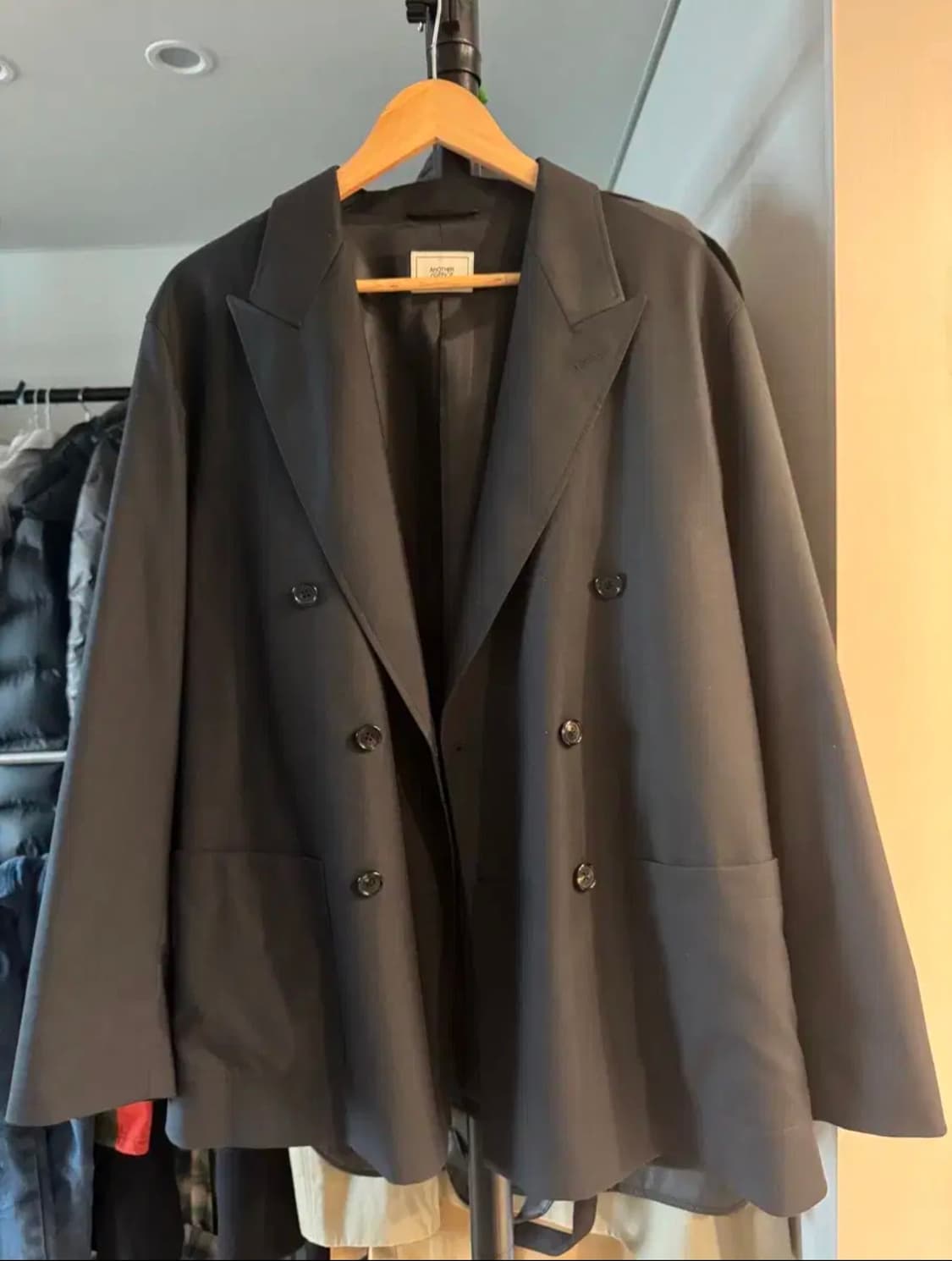 어나더오피스 산티아고 자켓 그래파이트 슬랙스 그라파이트 2사이즈 상품이미지1