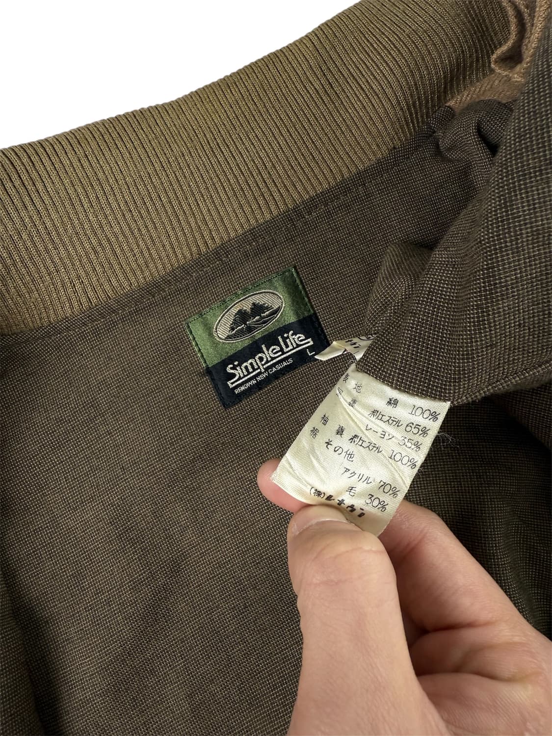 simple life 스웨이드 집업 자켓 상품이미지5