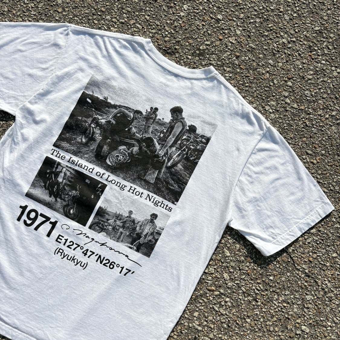 Neighborhood x Osamu Nagahama 화이트 반팔 티셔츠 상품이미지6