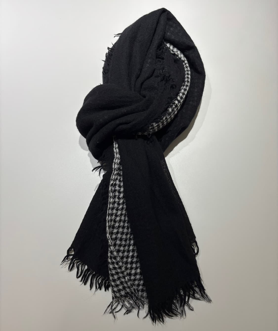 요지 야마모토 뿌르 옴므 콤비 머플러 상품이미지5