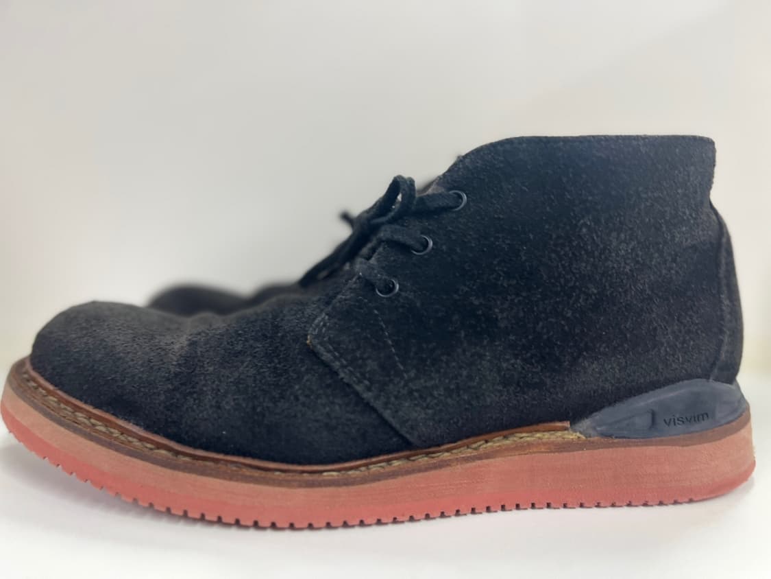 비즈빔 visvim 뉴웰 FOLK 블랙 스웨이드 츄카부츠 275 상품이미지1