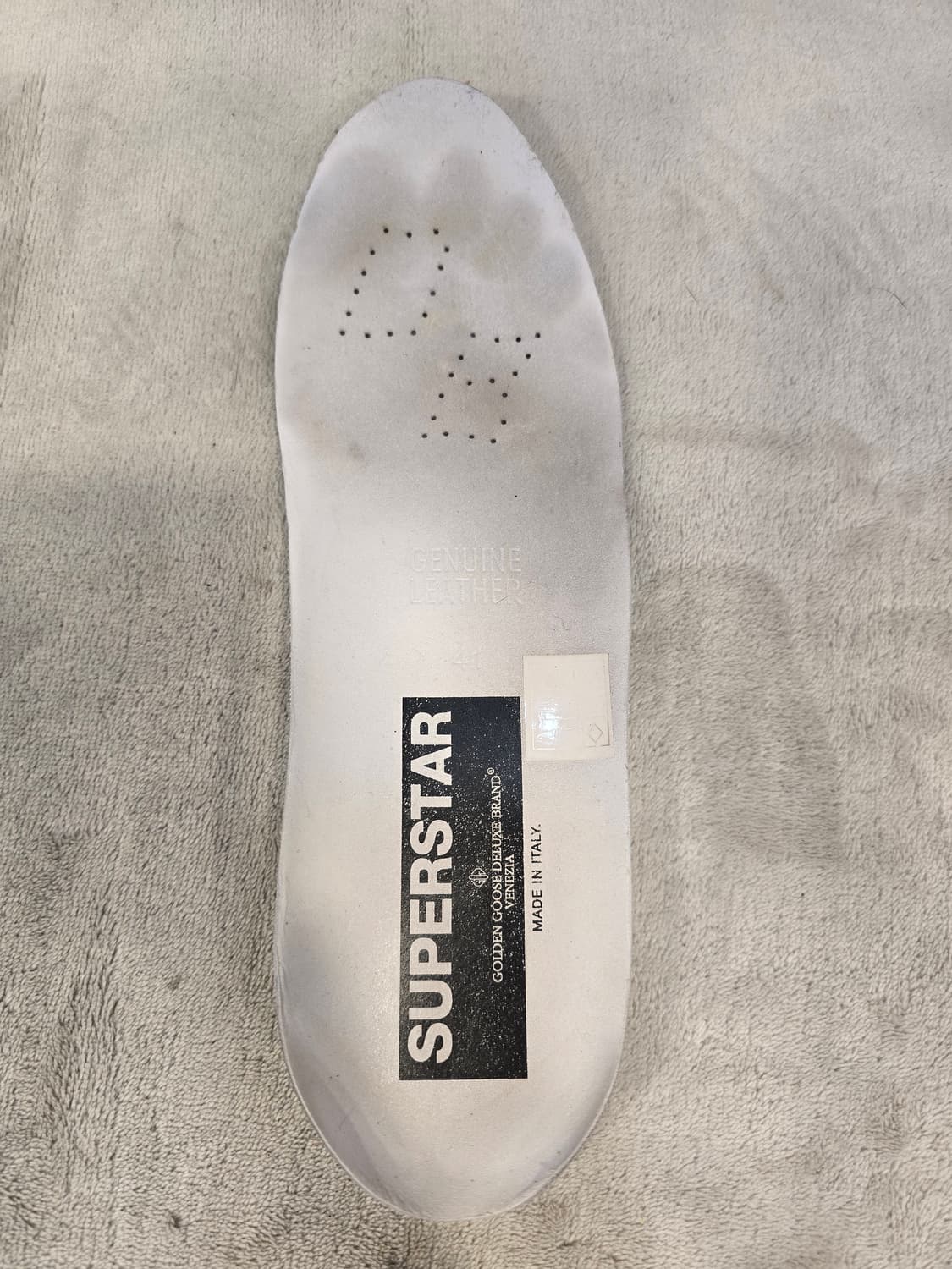 골든구스 슈퍼스타 블랙 스니커즈 41(260~265) 상품이미지8