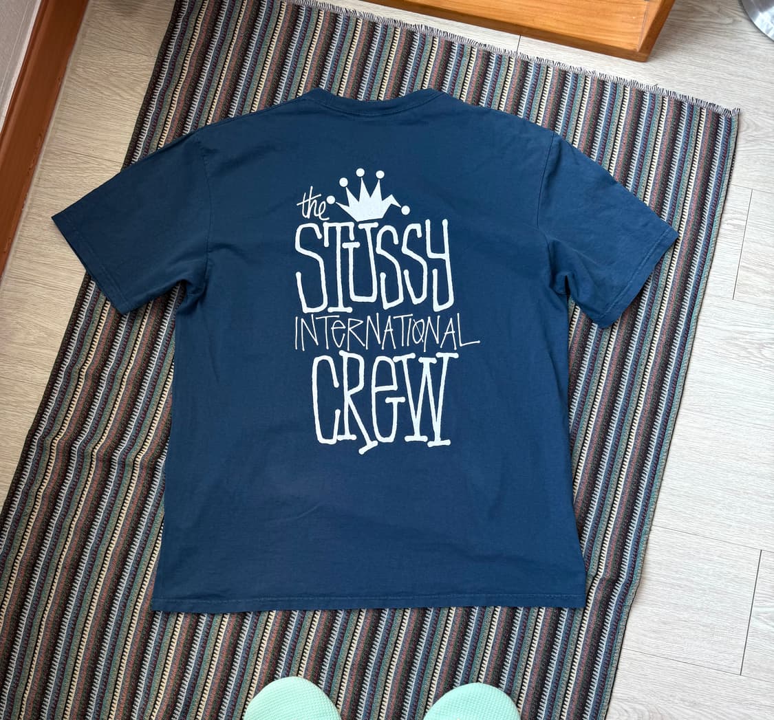 스투시 크라운 피그먼트 반팔 티셔츠 상품이미지2