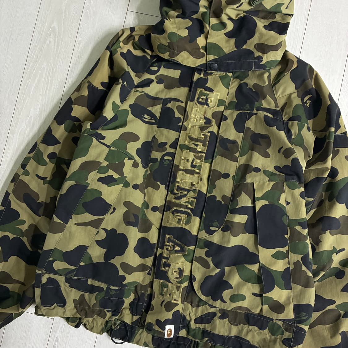 [L] 1999 베이프 1st 카모 스노우보드 자켓 상품이미지4