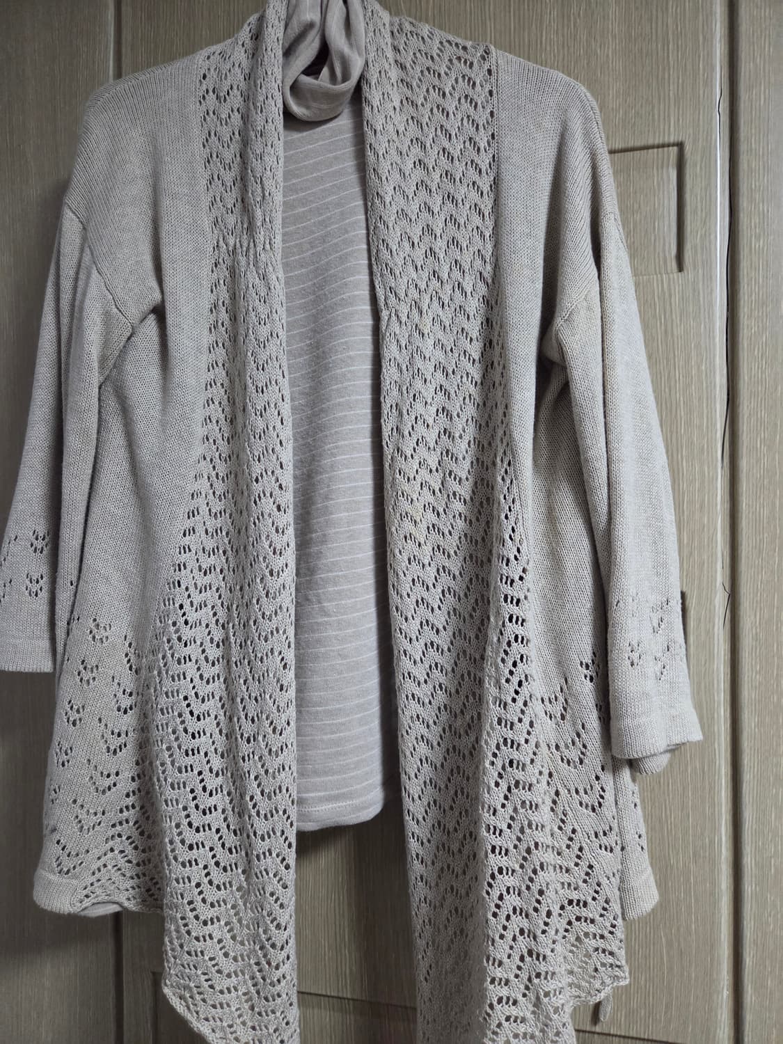 얼스뮤직에코로지 모리 레이어드 가디건 상품이미지3