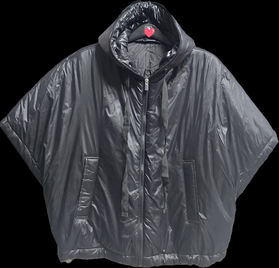 이상봉 케이프 후드 패딩조끼 M(55~66) 상품이미지1