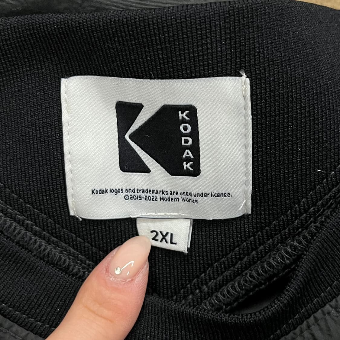 [정품/2XL] 코닥 반팔 티셔츠 그레이 b13 상품이미지4