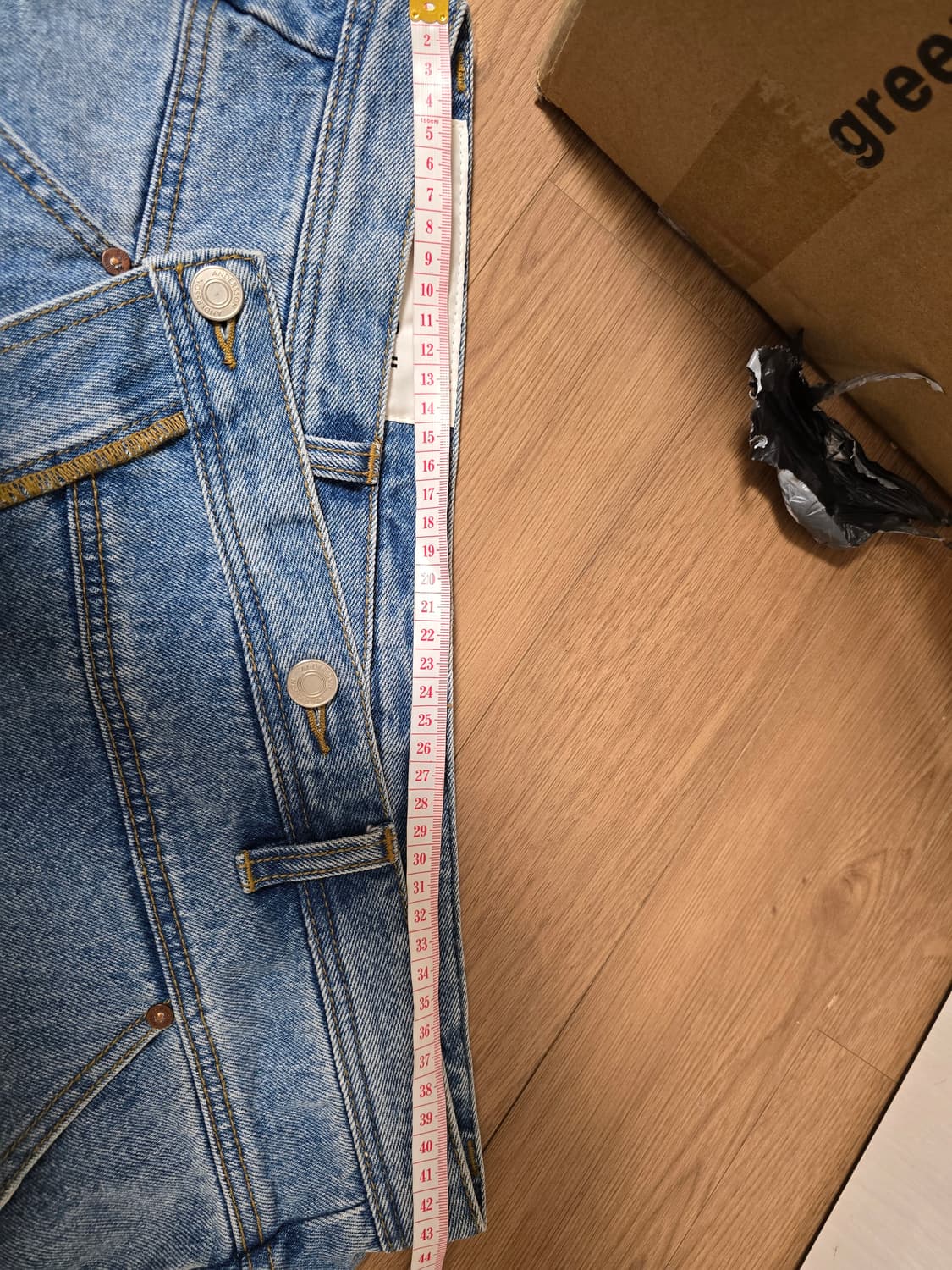 앤더슨벨 로니와이드  데님청바지 ( 남성용) 상품이미지7