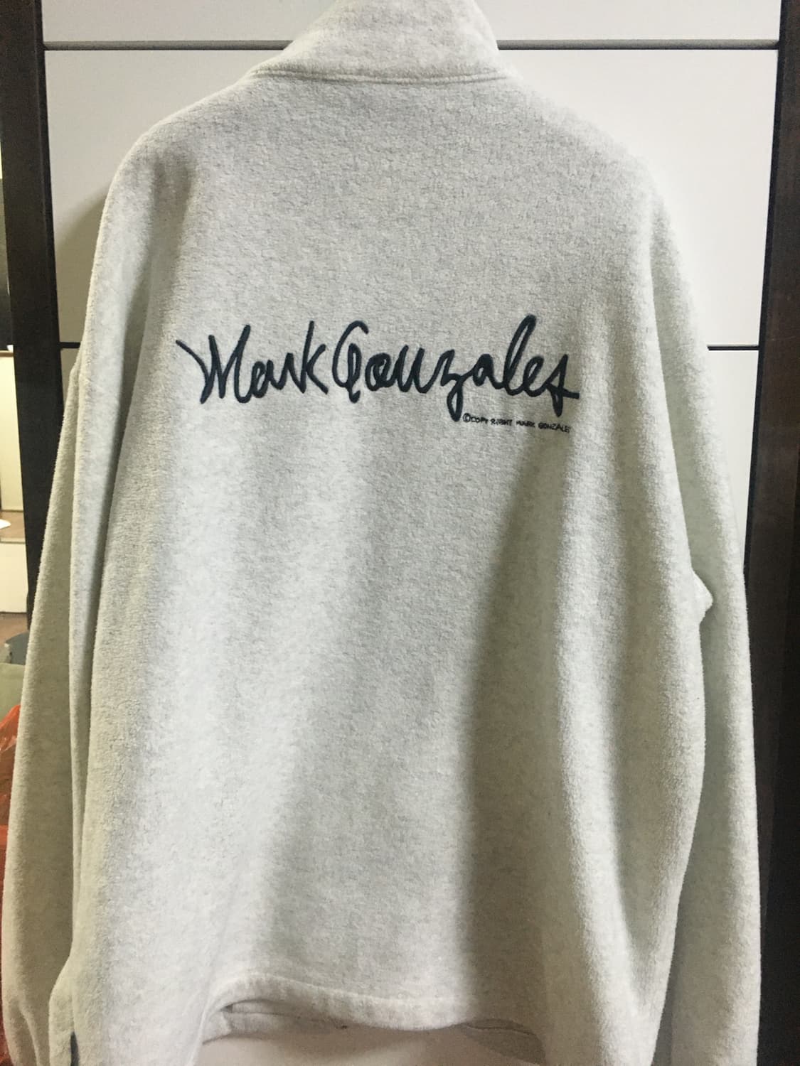 마크곤잘레스 빅로고 오트밀 플리스 L 상품이미지2