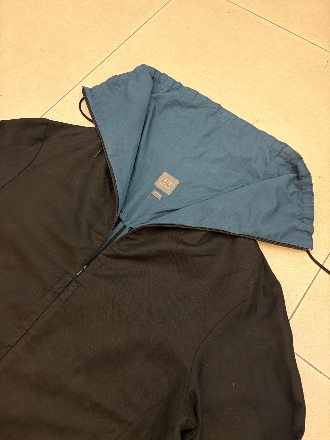 아르마니 익스체인지 하이넥 하프집업 상품이미지4