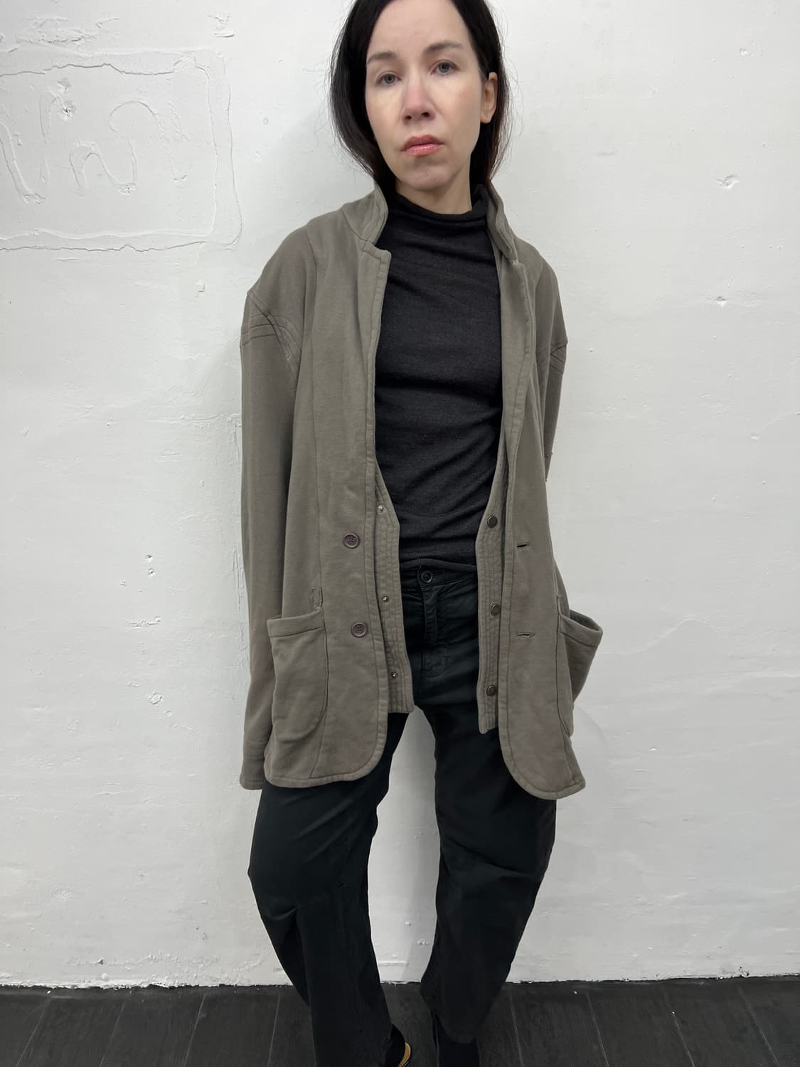 알마니 코튼 레이어링 자켓 상품이미지1