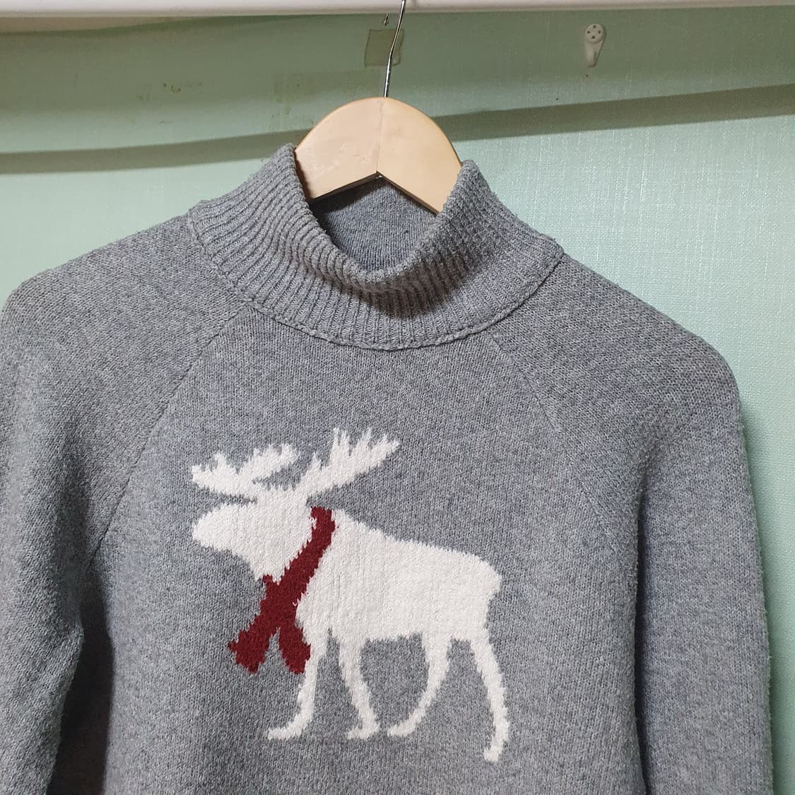 아베크롬비 터틀넥 니트 s 상품이미지2