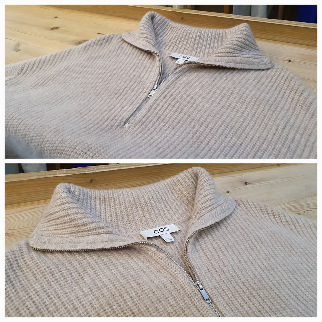 77/88.COS 크롭 캐시미어니트 상품이미지4