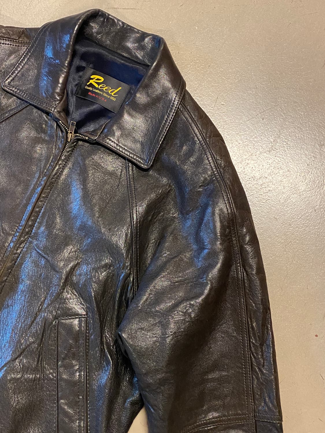 빈티지 레더 자켓 (Man L) AA1237 상품이미지3