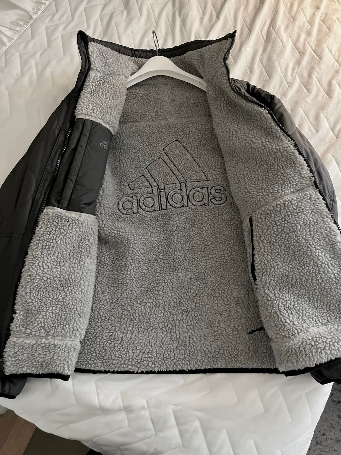 아디다스 쉐르파 리버시블 자켓 그레이 상품이미지2