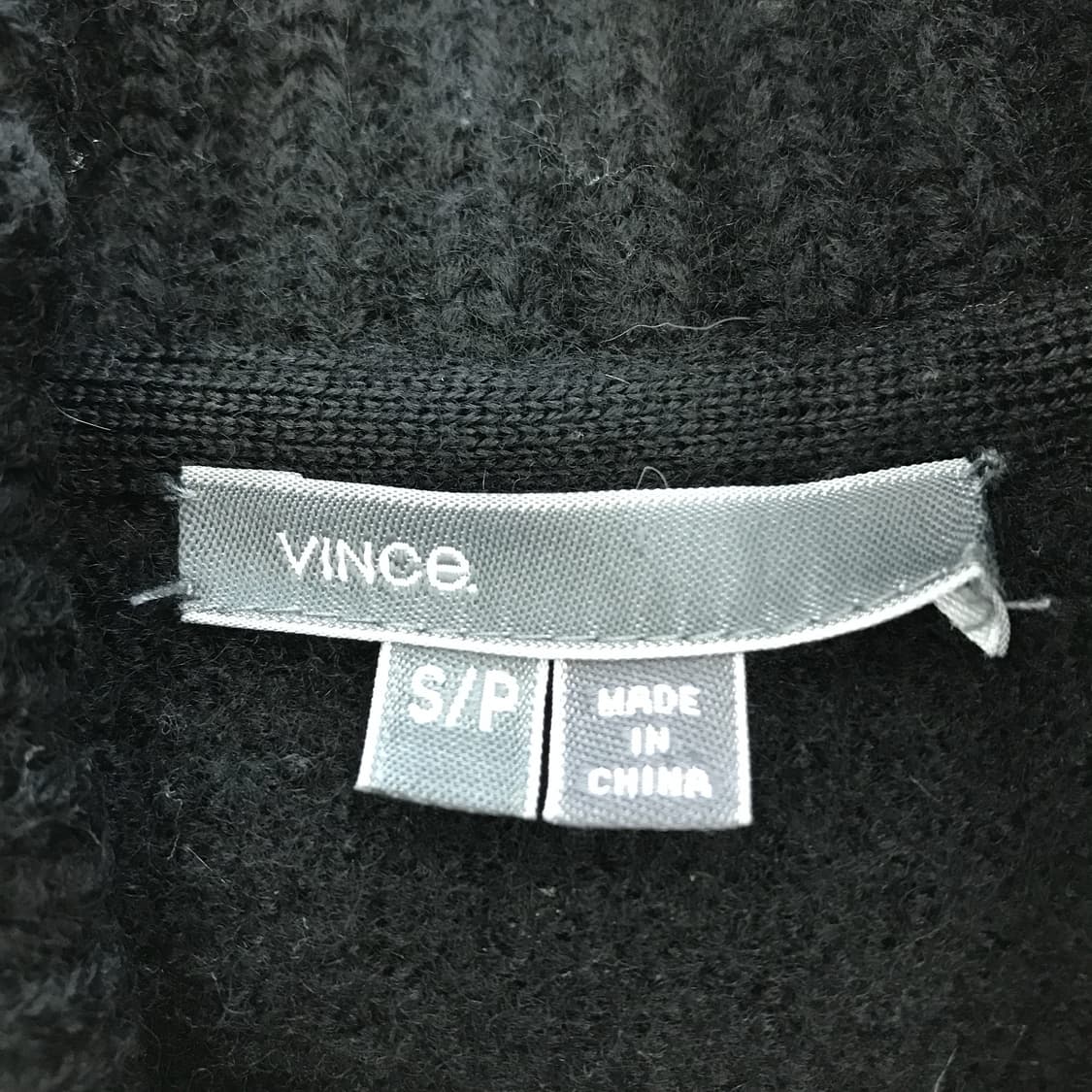 VINCE 드레이프 립카라 가디건자켓 [여성S] 상품이미지4