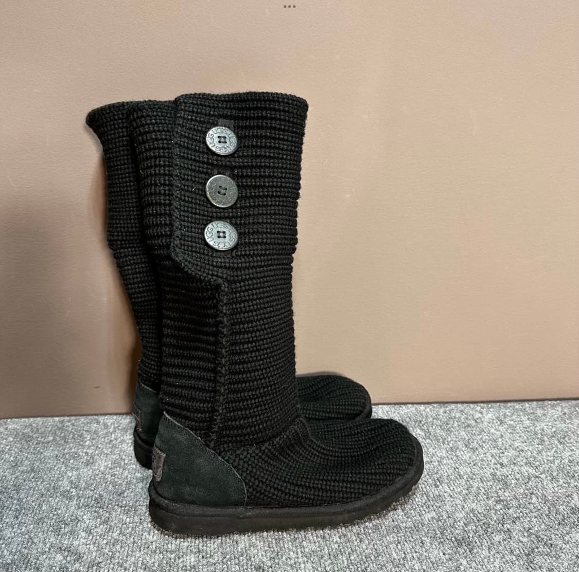 빈티지 어그 카디 부츠 블랙 상품이미지5