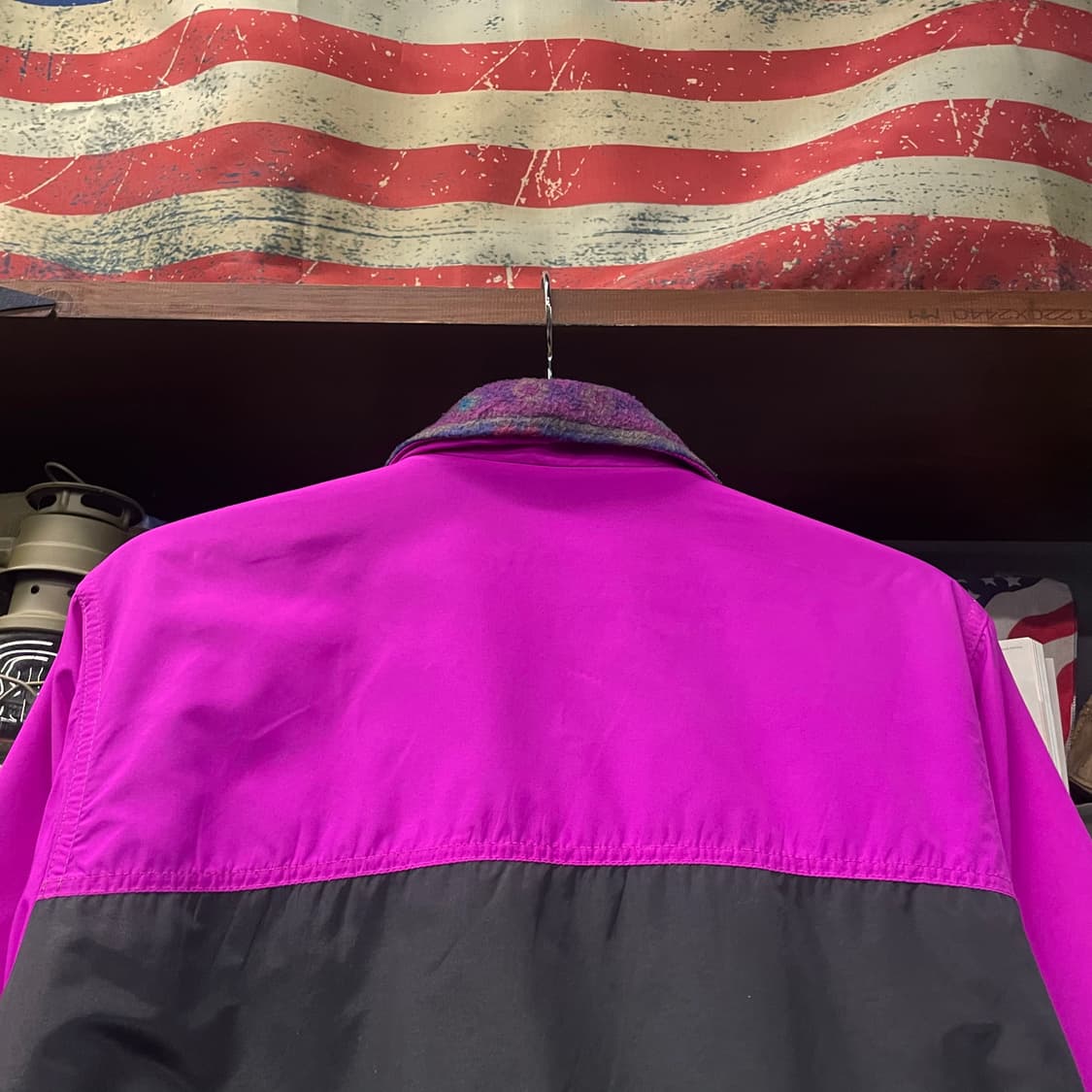 90s 엘엘빈 L.LBean 에스닉 패턴 플리스 안감 웜업 자켓 상품이미지4