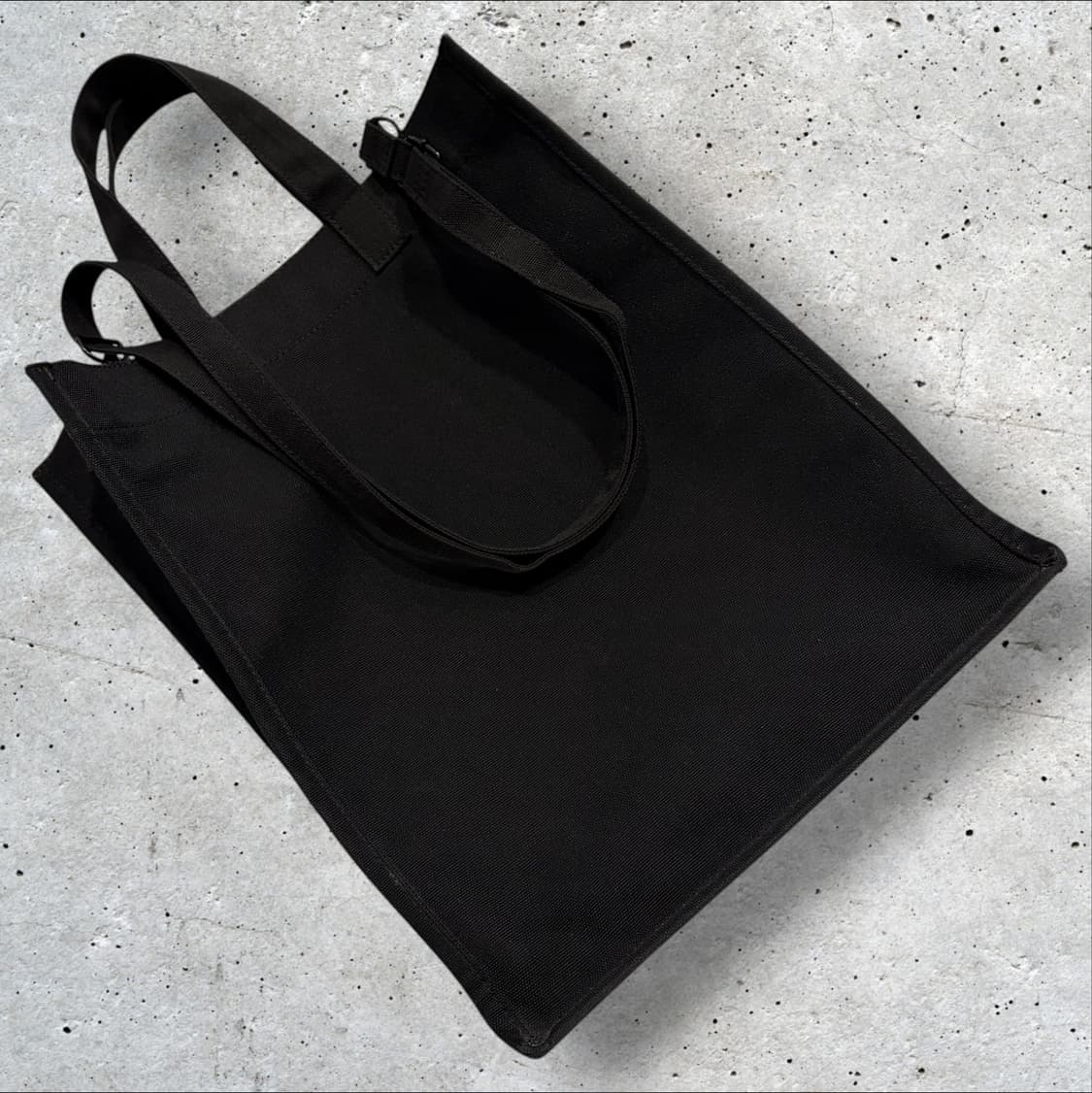 22FW 준지 블랙 캔버스 투웨이 토트백 숄더백 상품이미지2