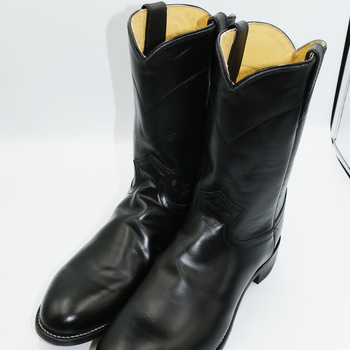 빈티지 저스틴 웨스턴 레더 부츠 10.5D(285) BT28503 상품이미지5