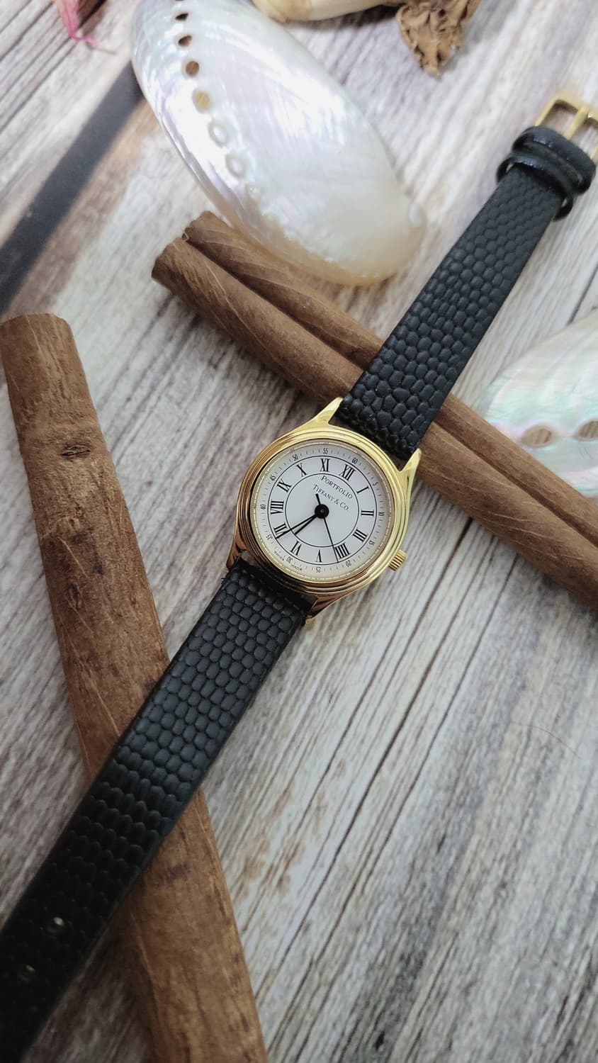 [연말세일] 정품 티파니 포트폴리오 쿼츠 시계 상품이미지3