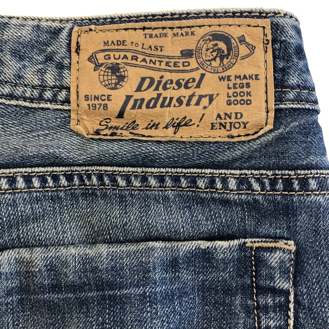 디젤 ZATiNY 워싱 데님진 31 인치 상품이미지4