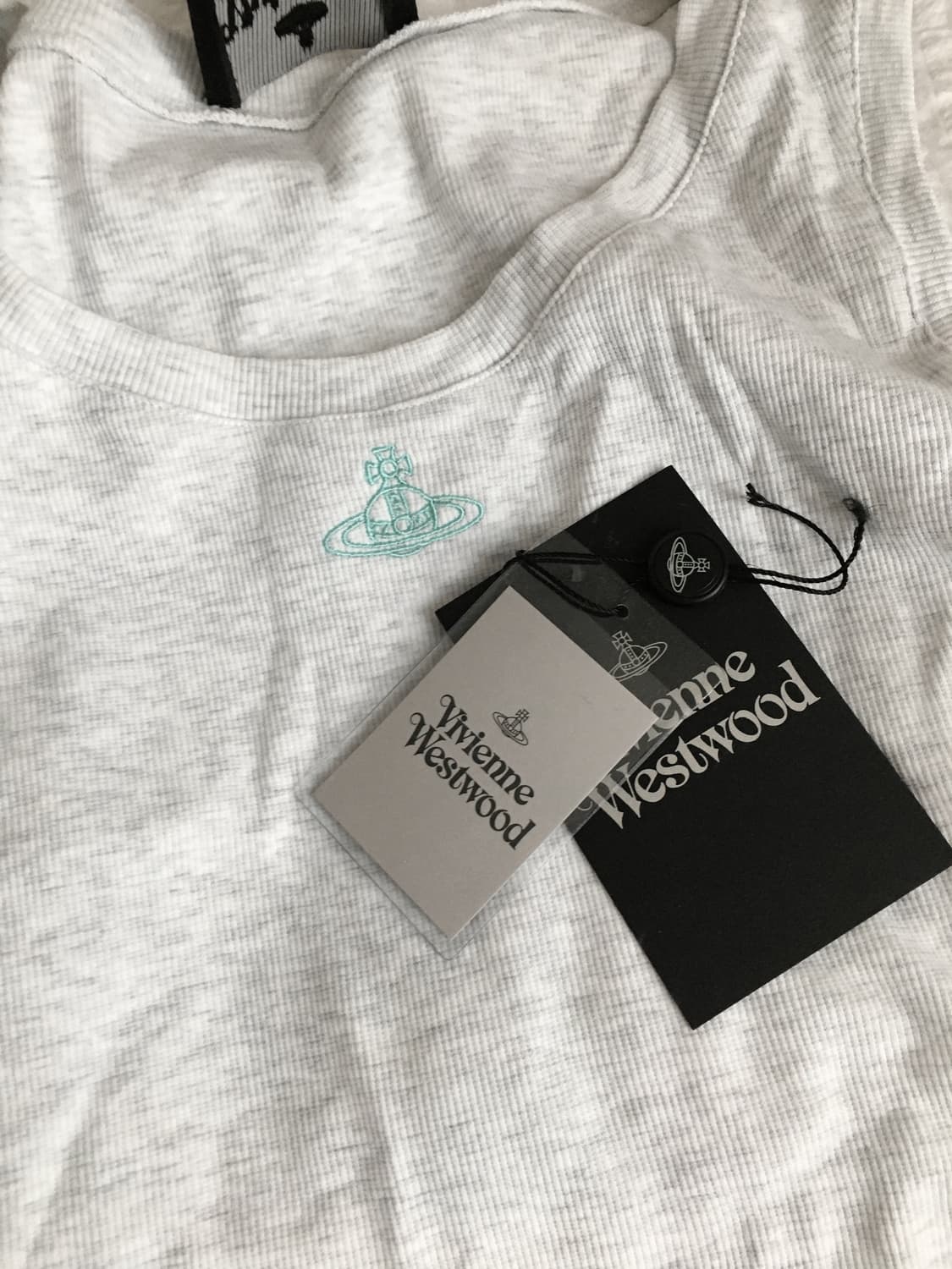 비비안  민트로고 슬리브리스 나시 Vivienne westwood 상품이미지1