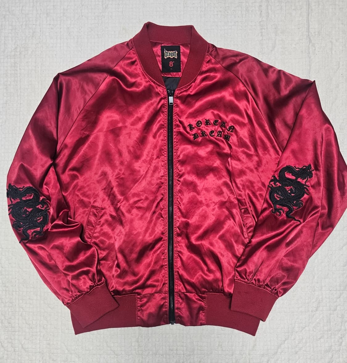 에잇세컨즈 x 지드래곤 자수 스카잔  상품이미지1