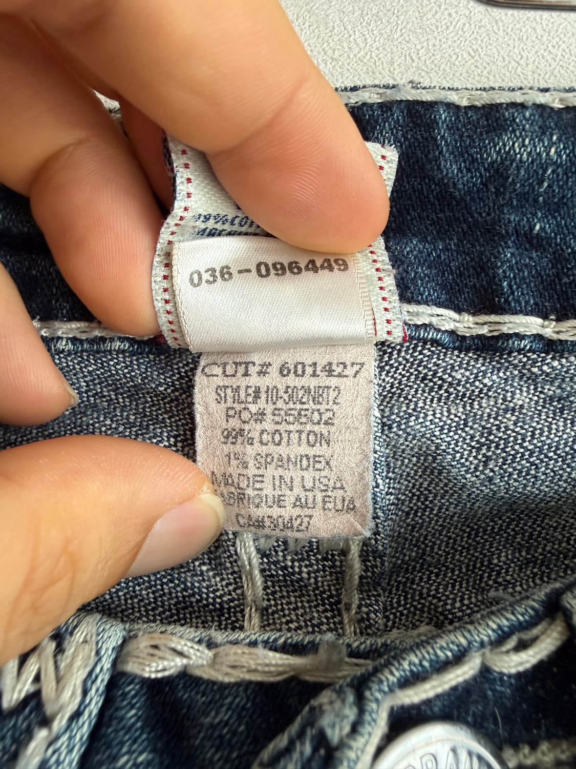 트루릴리젼(TRUE RELIGION) 데님 팬츠(U.S.A) 상품이미지8