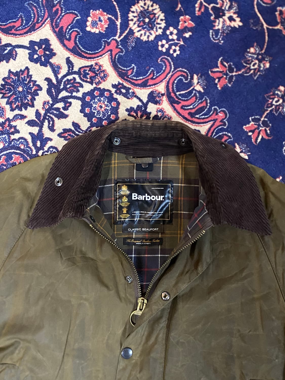 빈티지-바버(Barbour) 빈티지 워시드 왁싱 클레식 자켓 상품이미지4