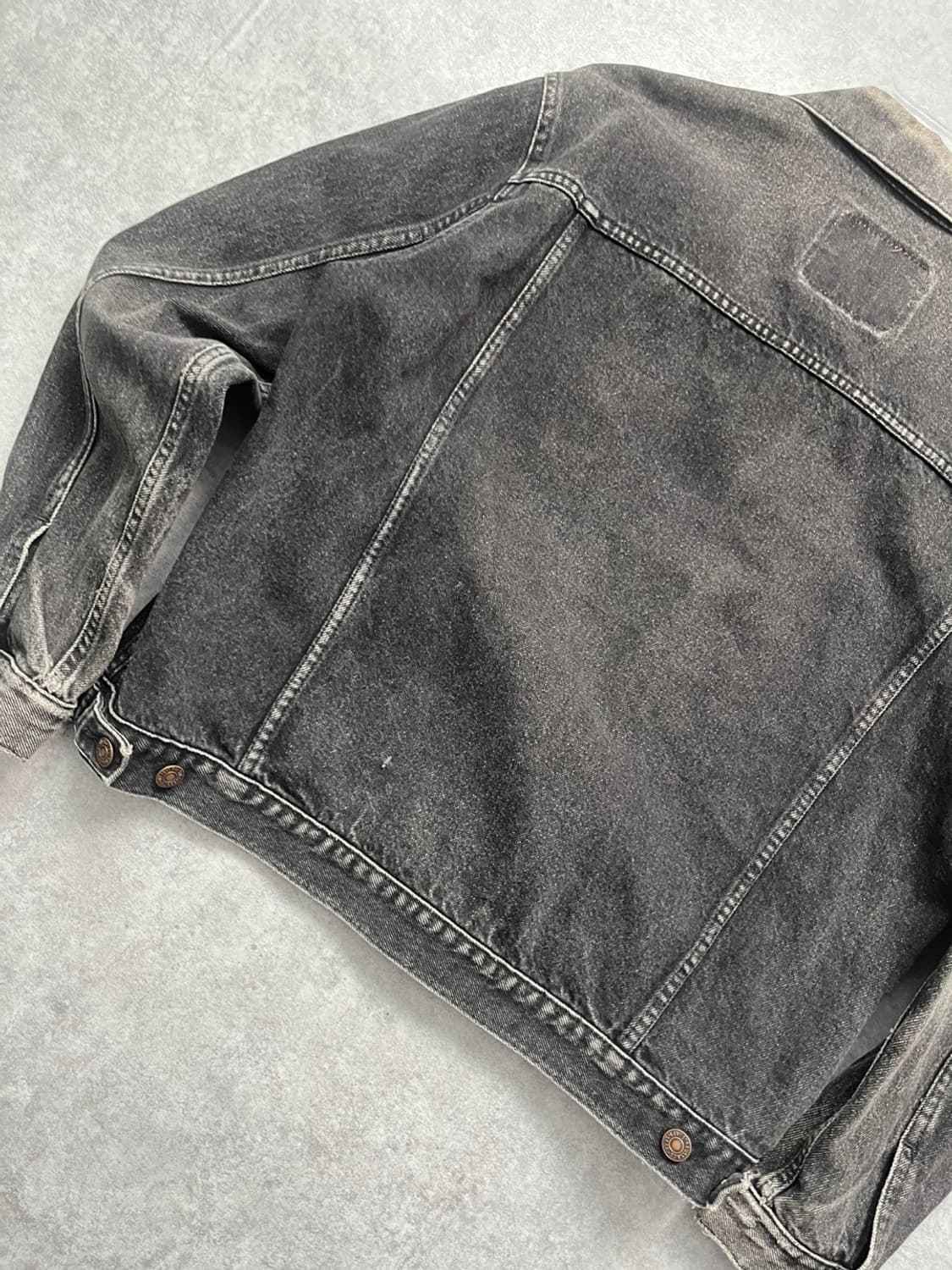XL12) 리바이스 흑청 데님 자켓 상품이미지9