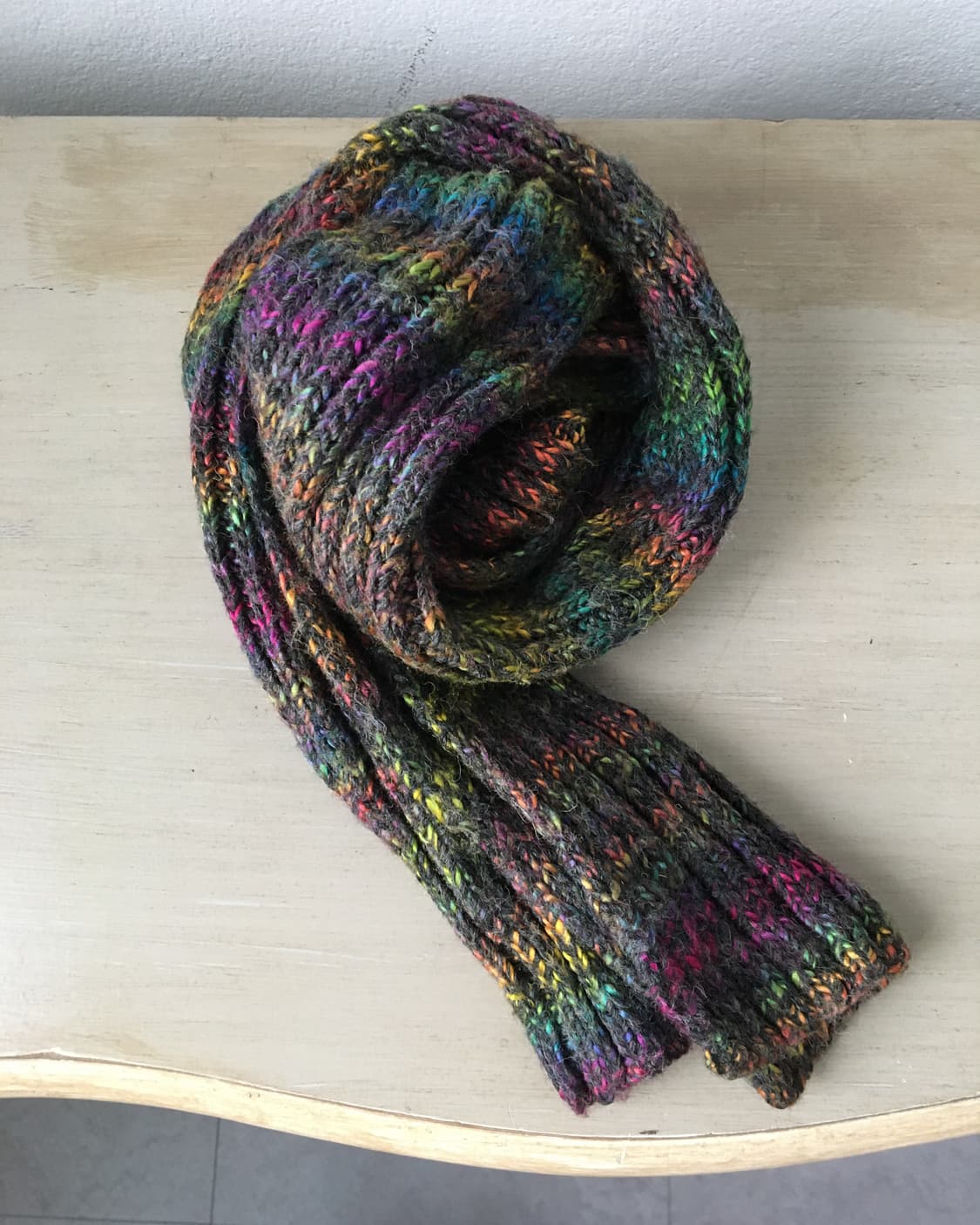  color mixed knit muffler 상품이미지1