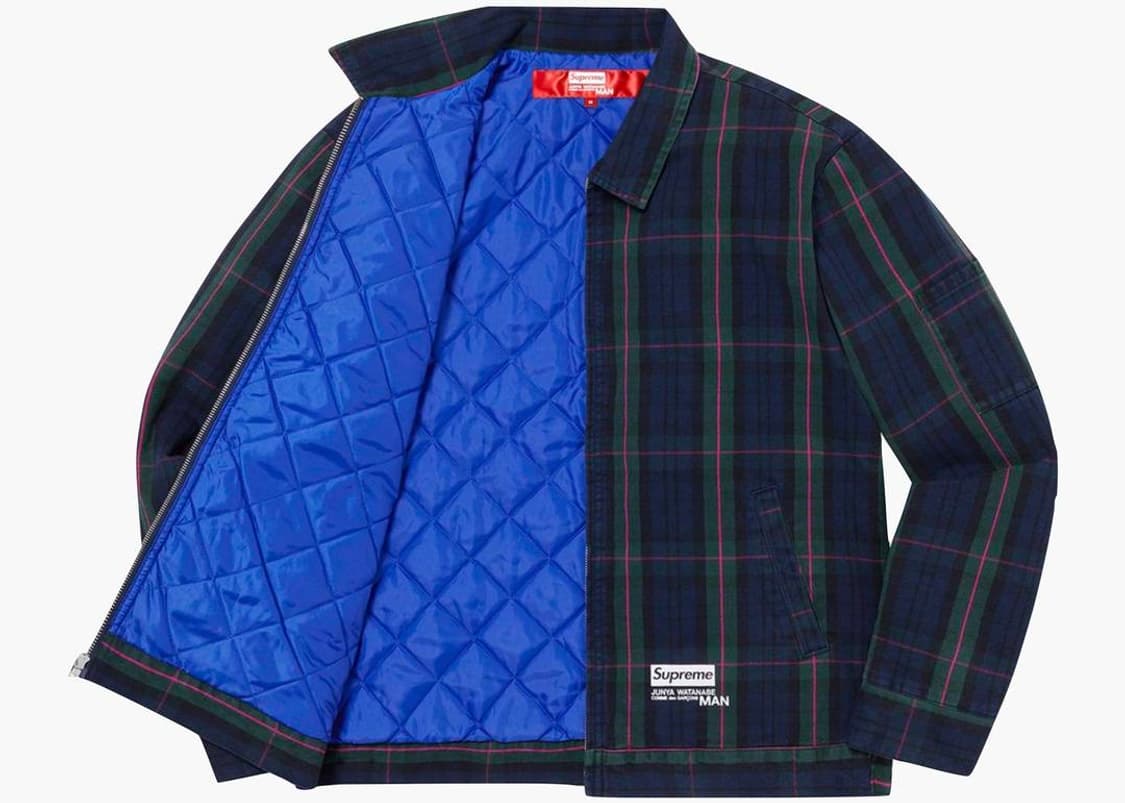 [M]준야와타나베x슈프림 21FW 프린트 워크자켓 상품이미지4