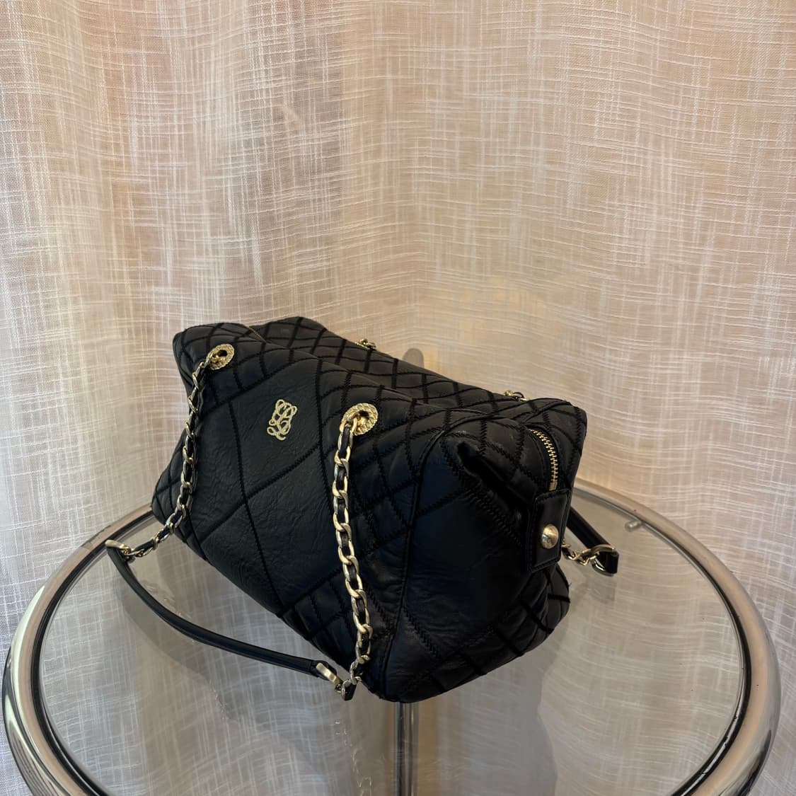 정품 루이까또즈 퀄팅 숄더백     상품이미지6