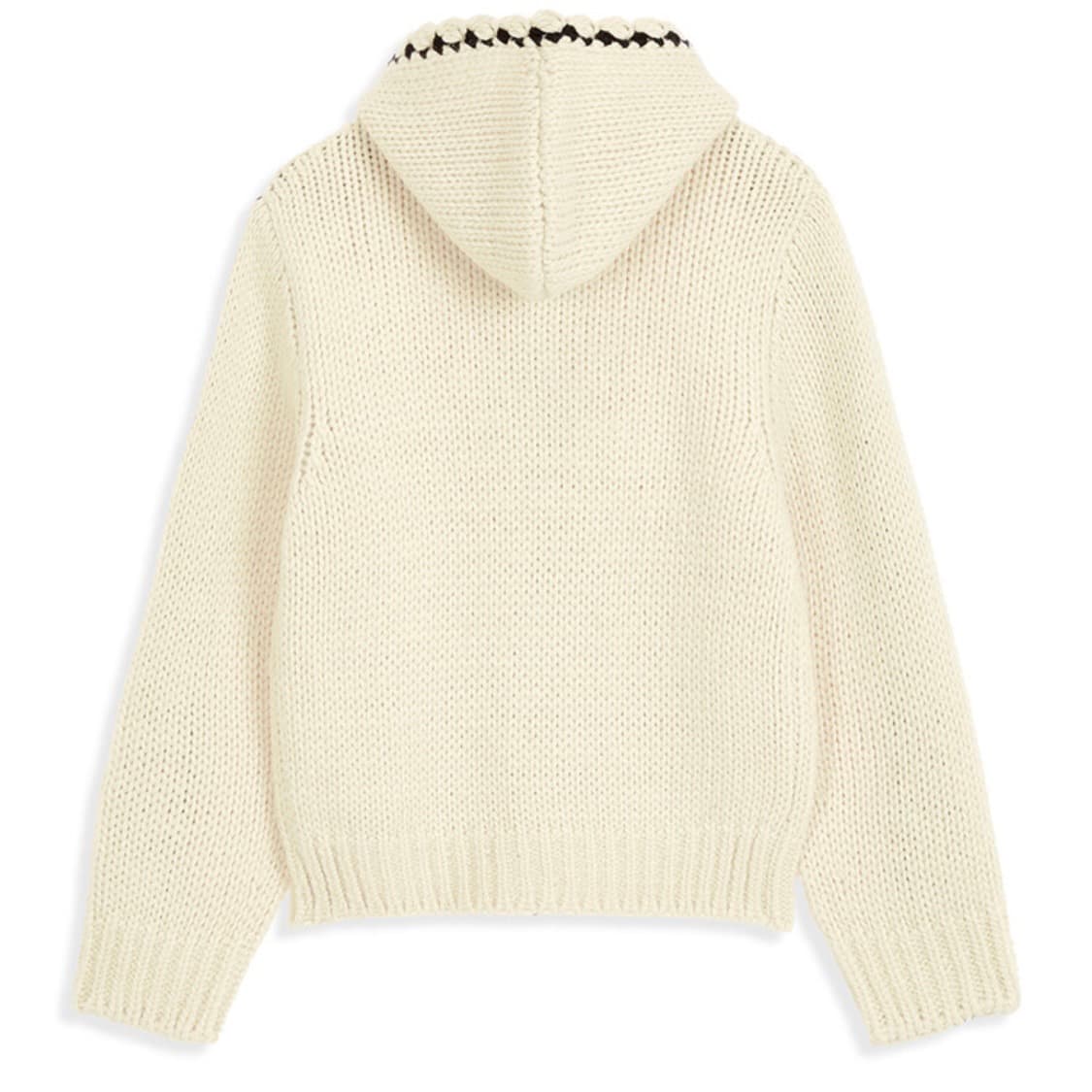 오픈와이와이 스티치 집업 니트 후디  상품이미지3