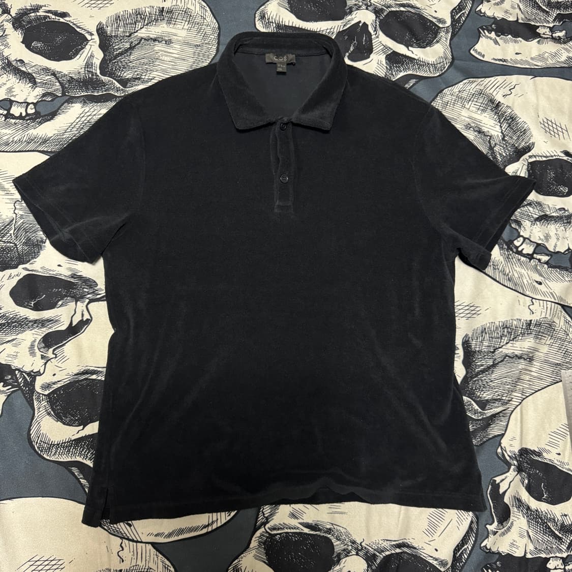 cos 타월 소재 반팔카라티 XL사이즈  상품이미지1