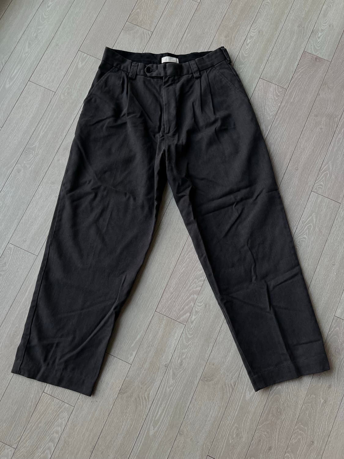 Mfpen 텐셀 코튼 팬츠 다크그레이 상품이미지1