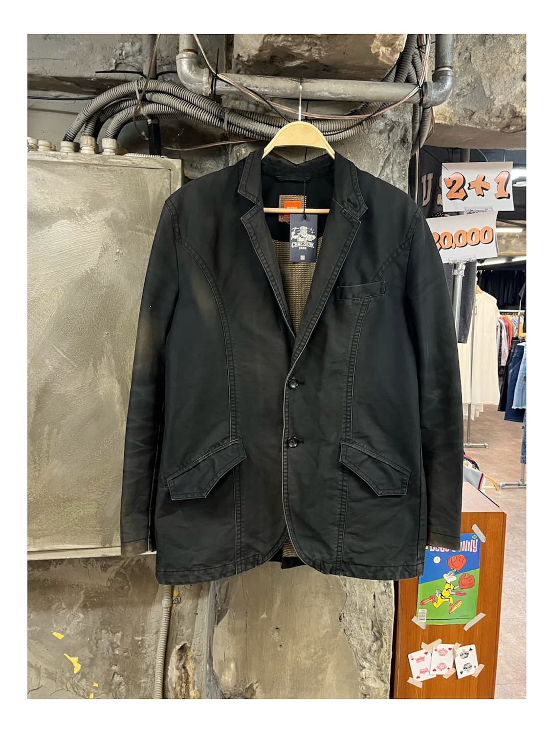 휴고 보스 자켓 차콜 #csz4036 상품이미지1