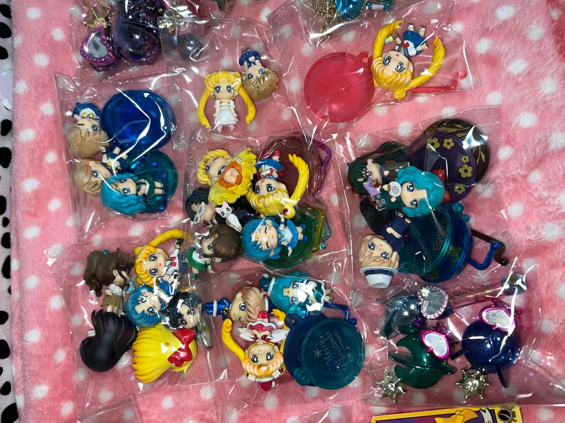 고전 세일러문 피규어 푸치캐러 굿즈 스틱롯드 일괄  상품이미지2