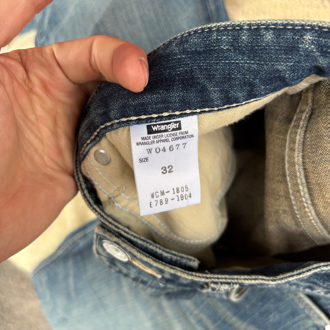 랭글러 부츠컷 데님 팬츠 상품이미지10