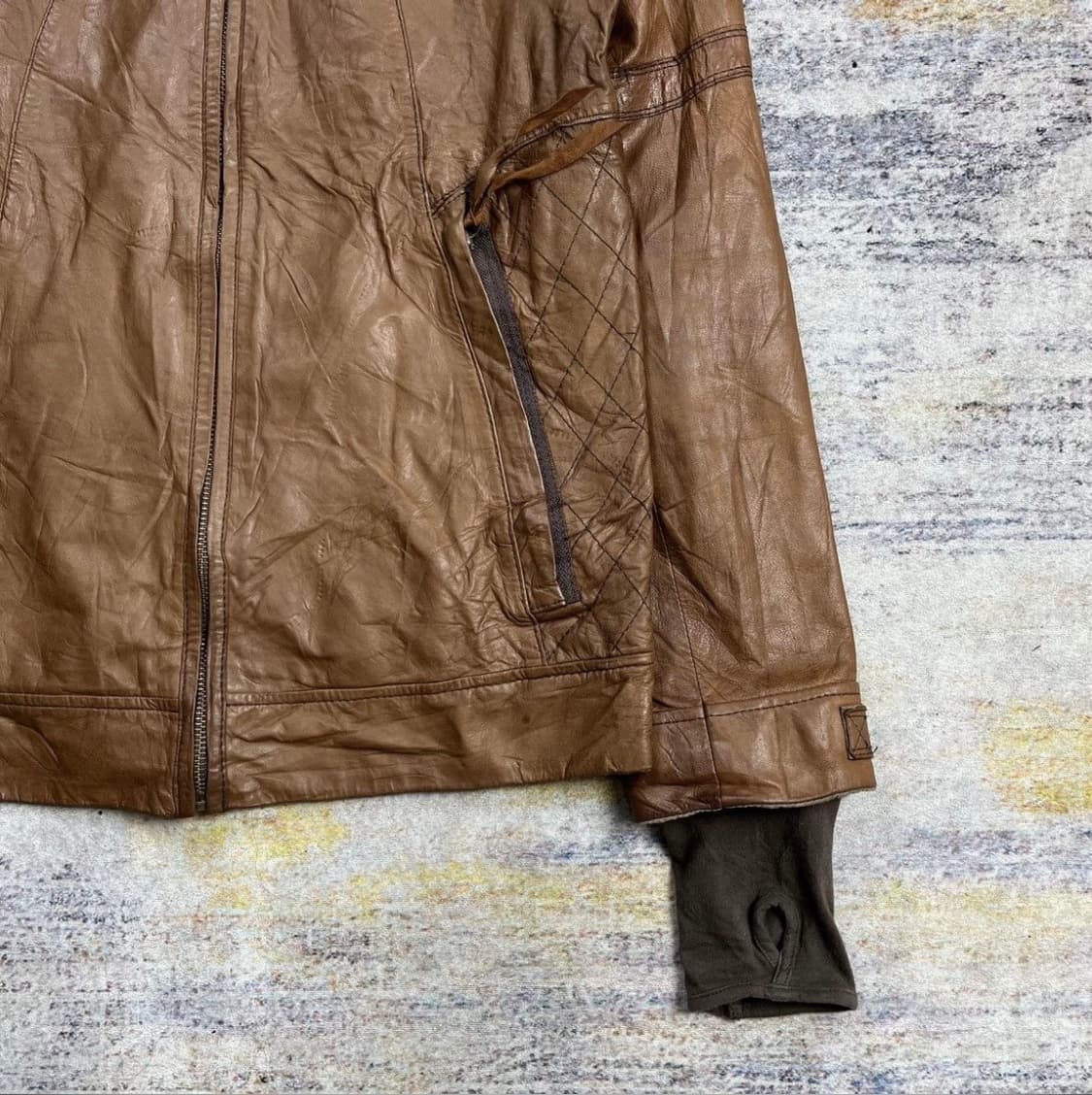 Qualite bono 레더자켓 상품이미지5