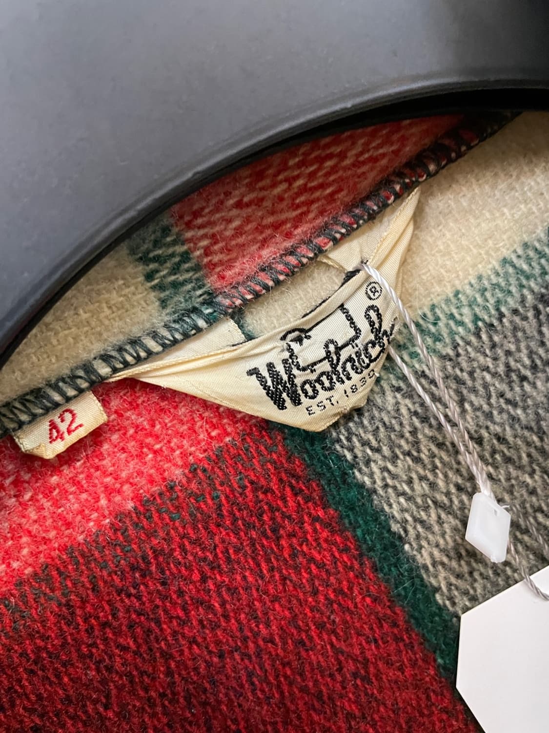 70s 울리치 체크 드리즐러 자켓  상품이미지7