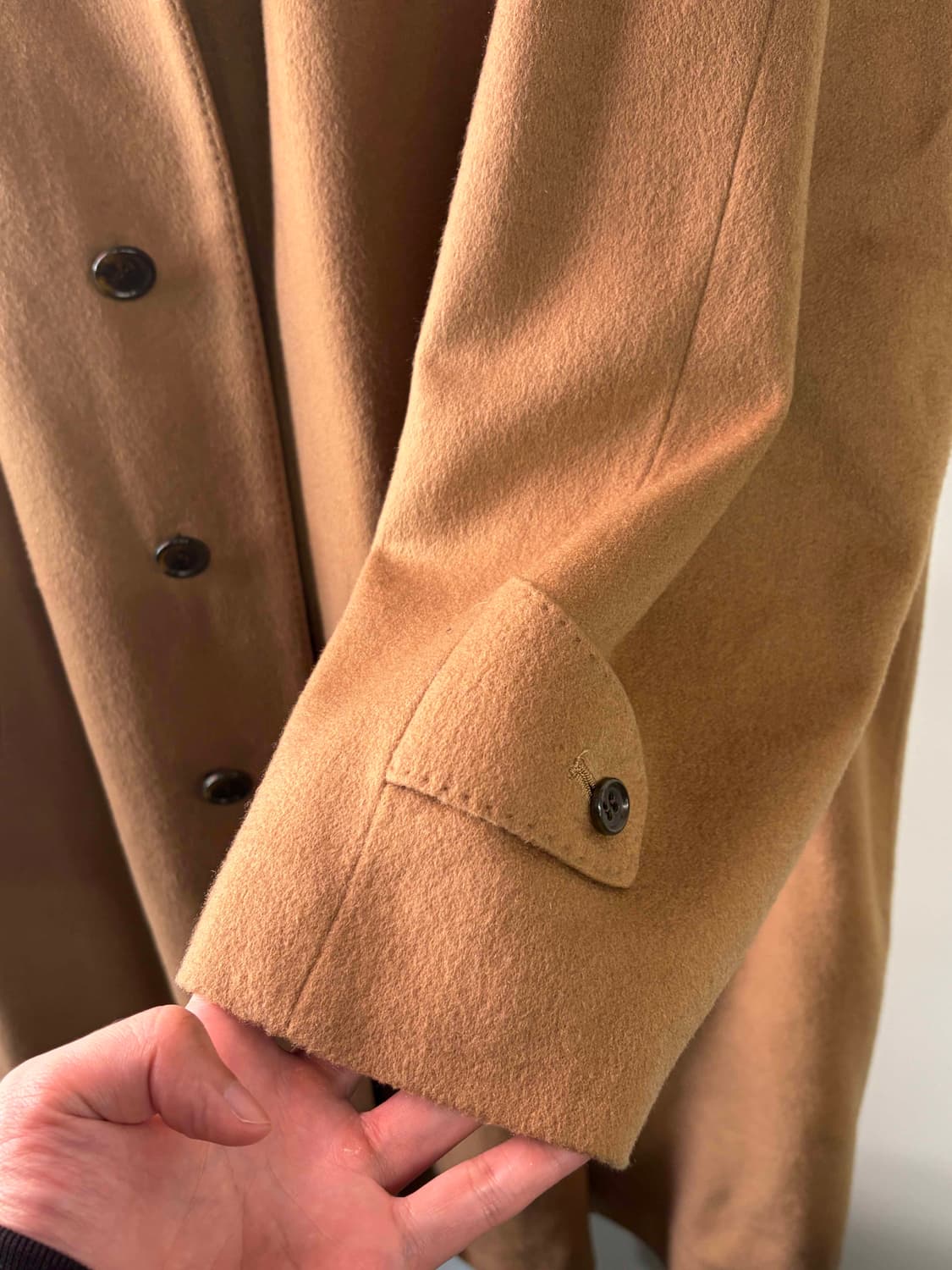 일본제 퓨어 캐시미어 100 코트 상품이미지6