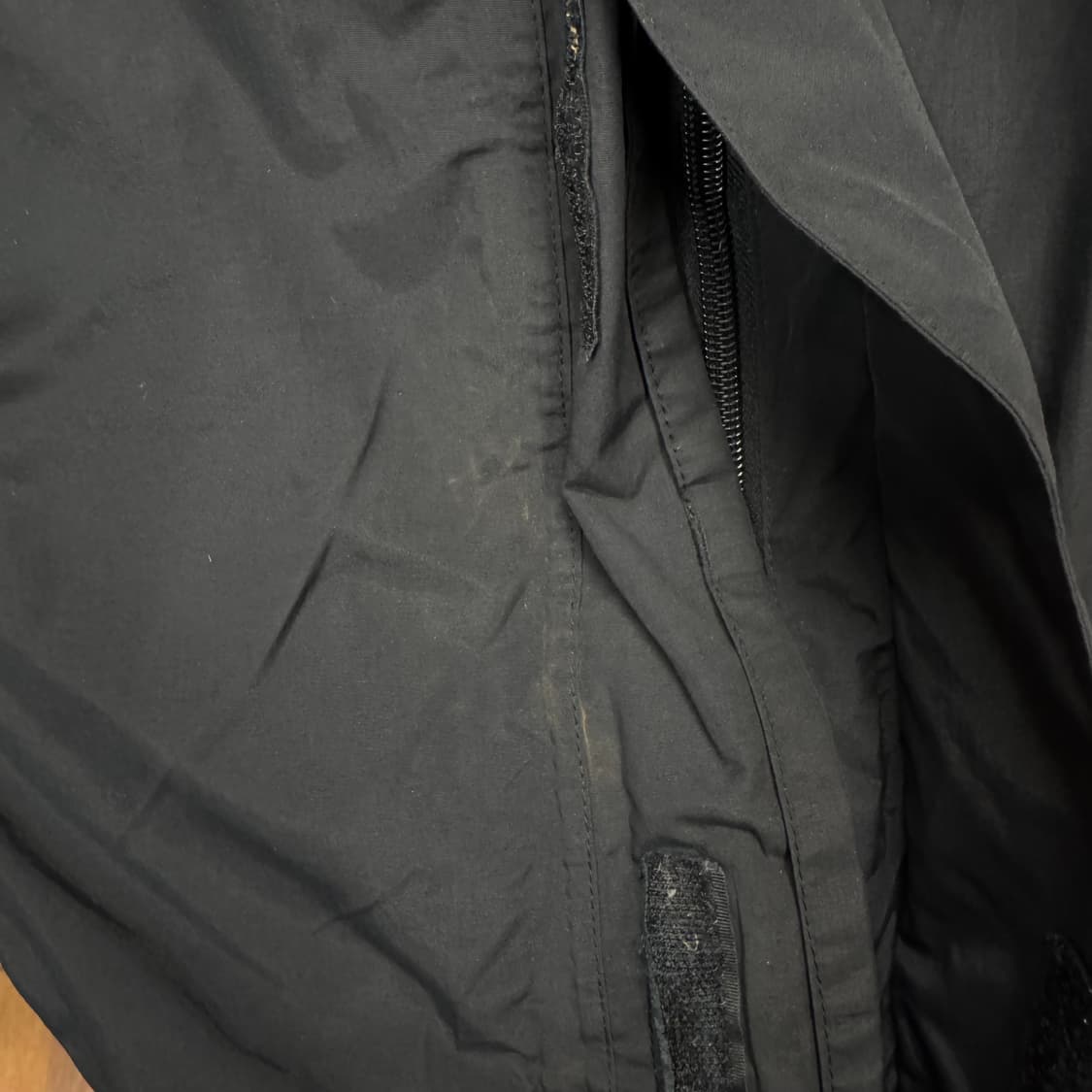 00s 카파 올드스쿨 바람막이 전면 오미니 로고 포인트 블랙 상품이미지9