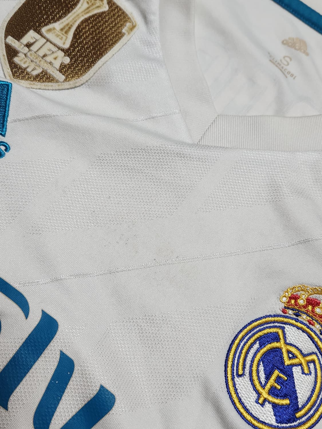 17-18 아디다스 레알 마드리드 축구 유니폼 반팔 NO.크로스 상품이미지3