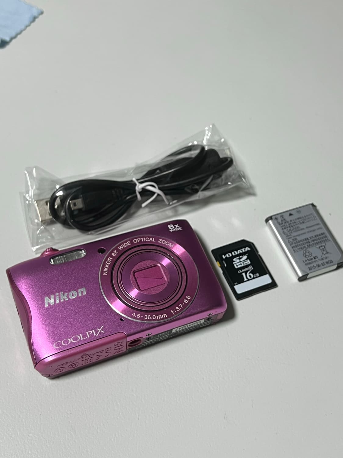 wifi전송 사쿠라 윈터 라이즈 카메라 니콘 쿨픽스s3700 상품이미지1