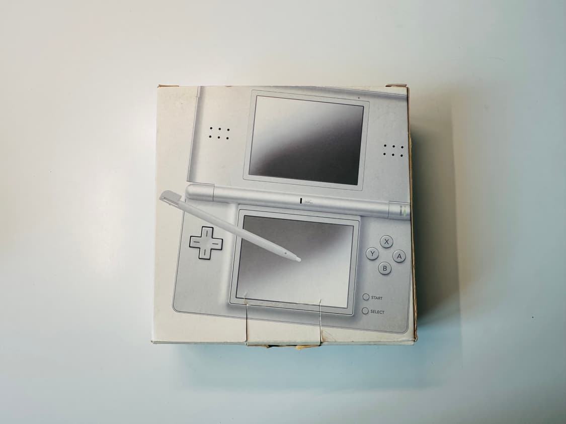 닌텐도 DS Lite DSL 메탈릭 실버 일판 박스셋 판매 (게임보이) 상품이미지3