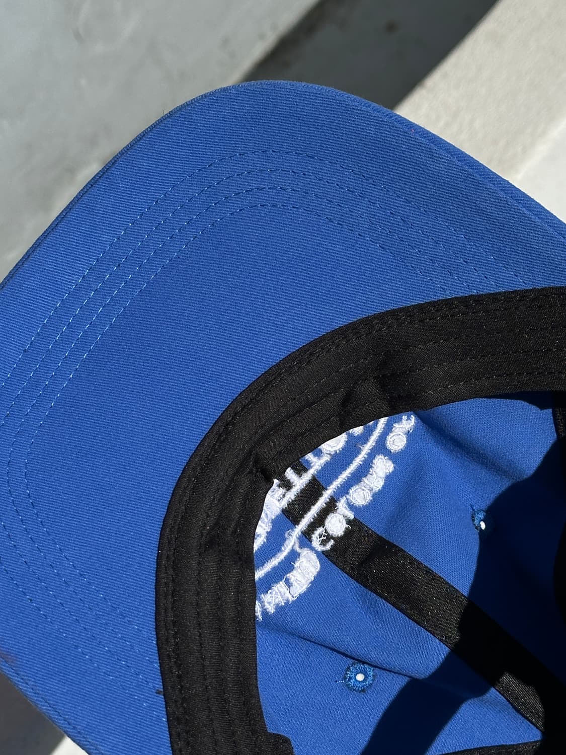 [F] 베네통 블루 볼캡 모자 상품이미지5