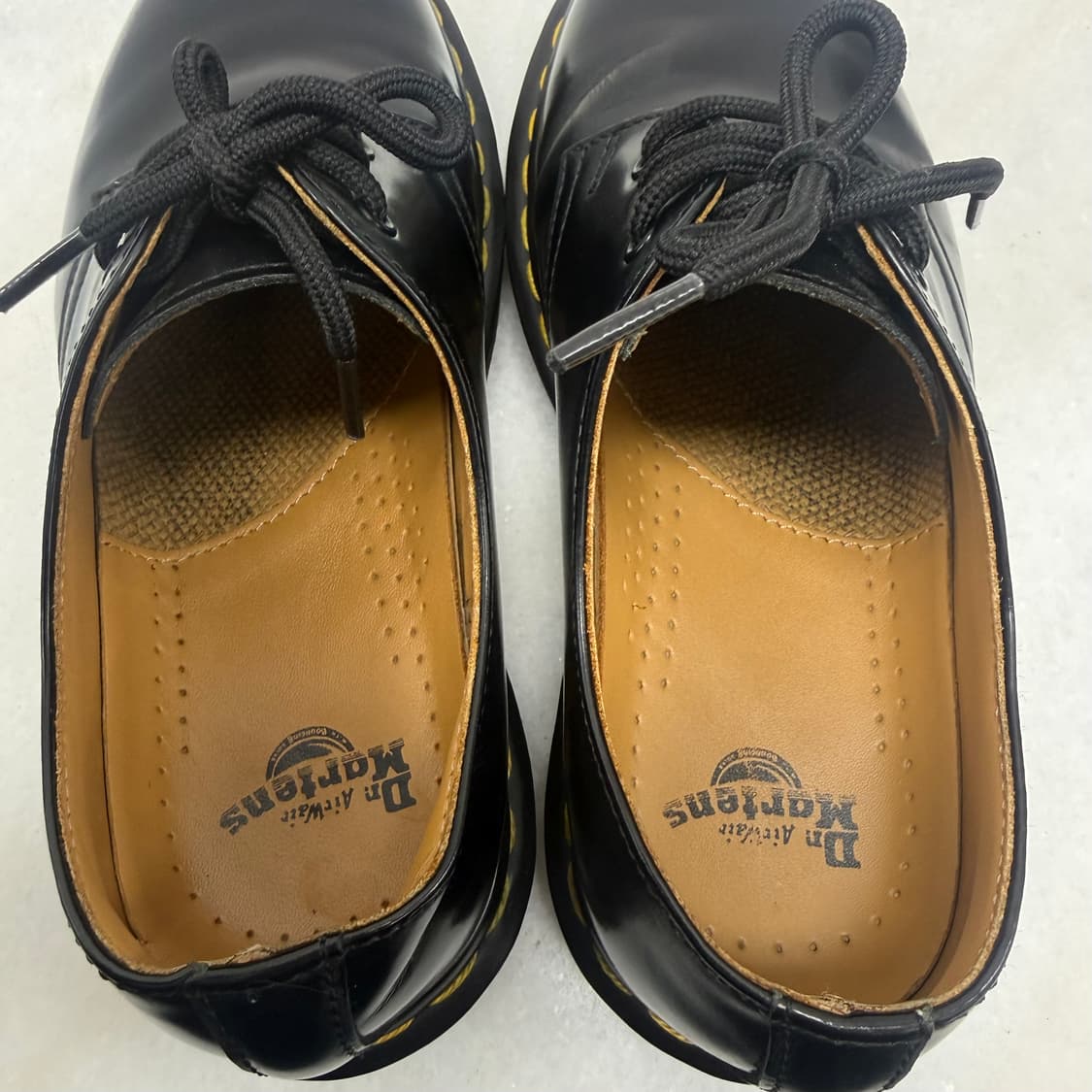 (UK3)닥터마틴 1461 블랙 스무스 3홀 상품이미지9