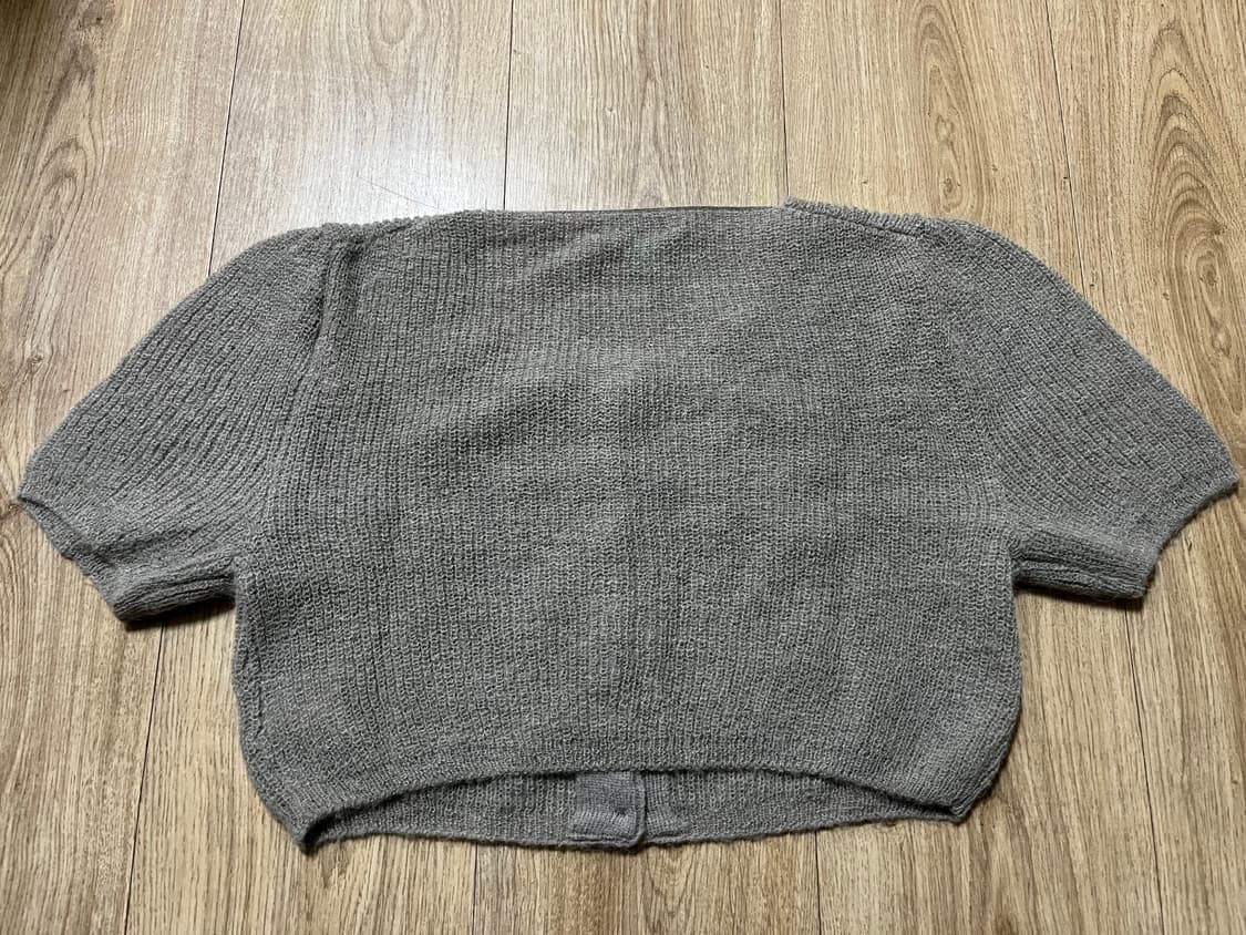 새상품 아모멘토 AMOMENTO 가디건 라이트그레이 상품이미지10